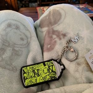 Mk London Graffiti key Chain